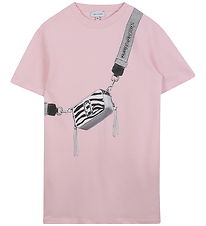 Little Marc Jacobs Sweatkleid - Pink m. Print