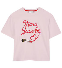 T-Shirt Little Marc Jacobs - Rose av. Imprimé