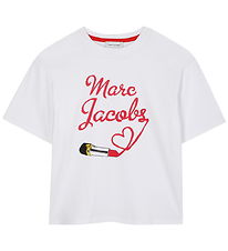 T-Shirt Little Marc Jacobs - Blanc av. Imprimé