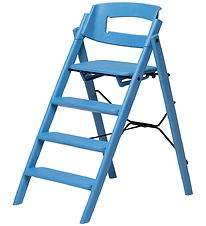 KAOS Highchair - Klapp - Recycled Plastic - Swedish Blue