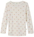 Lil' Atelier Blouse - Wool/Modal - NmfNalu - Turtledove/Melange