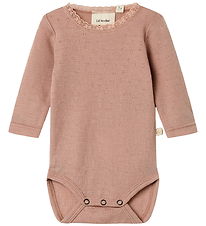 Lil' Atelier Bodysuit l/s - Wool - NbfNoel - Slim - Roebuck