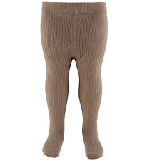 Lil' Atelier Strumpfhosen - Rib - NbnRakel - Tigerauge/Melange