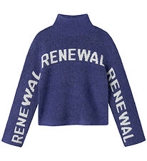 Name It Blouse - Knitted - Rib - NkfNuva - Amparo Blue