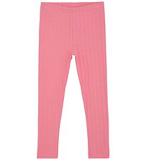 En Fant Leggings - Rib - Confetti m. Lochmuster