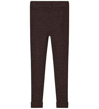 Fliink Leggings - Rib - Prjónað - Benna - Kaffibaun