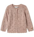 Name It Cardigan - Uld - Strik - NmfWrilla - Shadow Gray