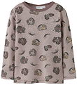 Name It Bluse - Wolle - NmfWillit - Shadow Grau/Unicorn