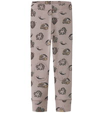 Name It Leggings - ull - NmfWillit - Shadow Grátt/Unicorn