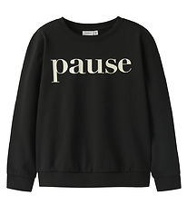 Name It Sweatshirt - NkfNoriana - Black w. Print