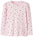 Name It Blouse - Rib - NmfNelia - Cradle Pink w. Flowers