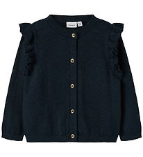 Name It Cardigan - Noos - Knitted - NmfAbinne - Blue w. Glitter