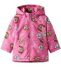 Name It Winter Coat - PawPatrol - NmfMaxi - Pink Cosmos
