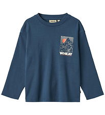 Wheat Blouse - Dixie - Blue Denim