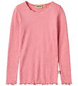Wheat Blouse - Rib - Reese - Soft Pink
