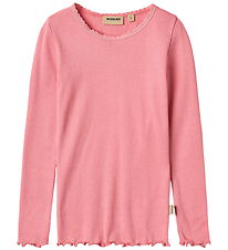 Wheat Blouse - Rib - Reese - Soft Pink