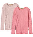 Wheat Blouses - Rib - 2-Pack - Reese - Soft Lilac