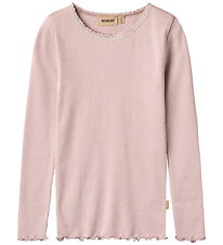 Wheat Blouse - Rib - Reese - Soft Lilac