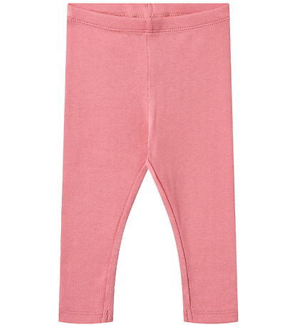 Wheat Leggingsit - Joustinneule - Maddy - Soft Vaaleanpunainen