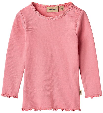Wheat Blouse - Rib - Reese - Soft Pink