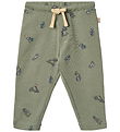Wheat Trousers - Manfred - Dusty Green Cars