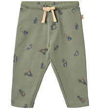 Wheat Trousers - Manfred - Dusty Green Cars