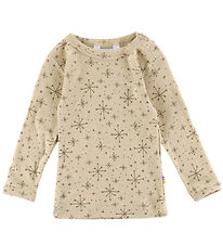 Joha Blouse - Wool - Beige w. Stars