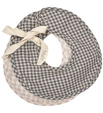 Lalaby Drool bib - 2-Pack - Forest Check