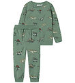 Name It Sweatset - NmmNenean - Green Bay m. Dinosaurussen