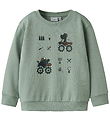 Sweat-shirt Name It - NmmVimo - Jadeite/Dino Racing