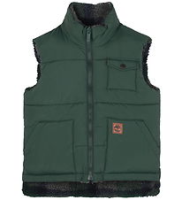 Doudoune sans manches Timberland - Réversible - Vert Foncé