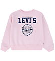 Levis Sweatshirt - Collegiate - Crystal Rose w. Logo