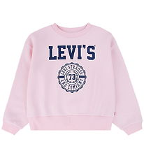 Levis Sweatshirt - Collegiate - Crystal Rose w. Logo