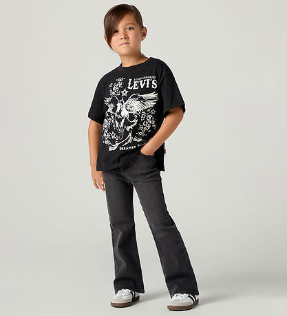 Levis Jeans - 726 Hochhaus-Schlaghose - Hoch Roller