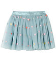 Stella McCartney Kids Tyllkjol - Ljusblå m. Hjärtan