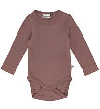 Hummel Bodysuit l/s - HmlMini - Wool - Twilight Mauve