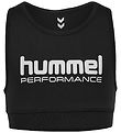 Hummel Sports Tops - HmlJr Pulse - Black w. Logo