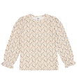 Hust and Claire Blouse - Rib - Alma - Whisper Melange