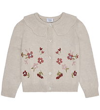 Hust and Claire Cardigan - Stickad - Camilia - Wheat Melange