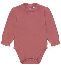 Hust and Claire Bodysuit l/s - Cotton/Modal - Rib - HCBri - Dry 