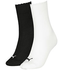Puma Socks - 2-Pack - White/Black