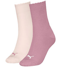 Puma Socks - 2-Pack - Pink Combo