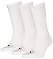 Puma Socken - Regular Crew - 3er-Pack - Weißes/farbiges Logo