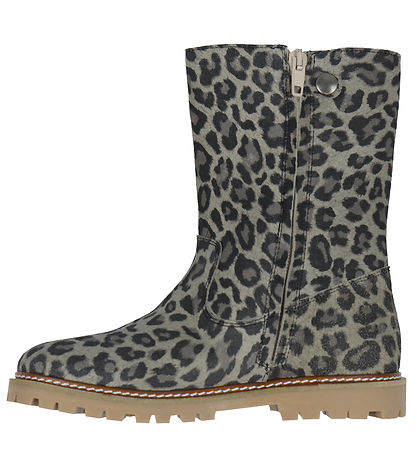 Angulus Snowboots - Tex - Beige/Leo