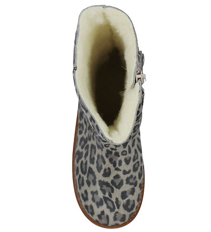 Angulus Snowboots - Tex - Beige/Leo