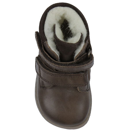 Bundgaard Snowboots - Brede pasvorm - Rabbit - Dark Brown
