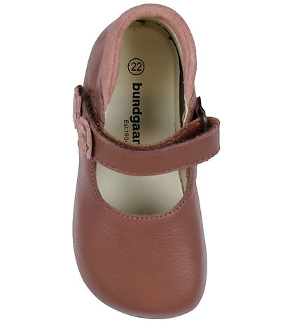 Bundgaard Ballerina Leren Schoenen - Brede pasvorm - Aya Flower 