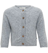 Minimalisma Cardigan - Inca - Wol- Grijs Gevlekt