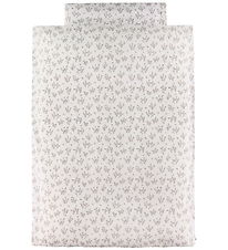 Müsli Rúmföt - Barn - Floral - Hárnæring Cream/Valhneta