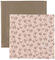 Müsli Muslin Cloths - 2-Pack - 75x75 - Flora - Nightingale/Condi